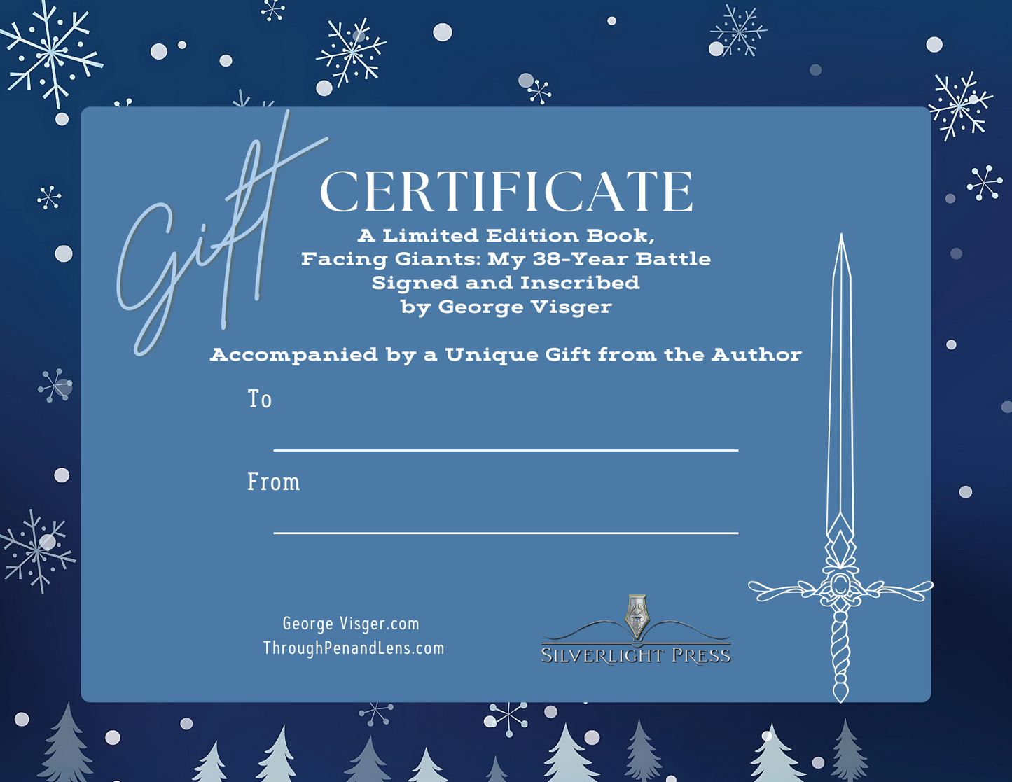 Exclusive Limited Edition Book Gift Card